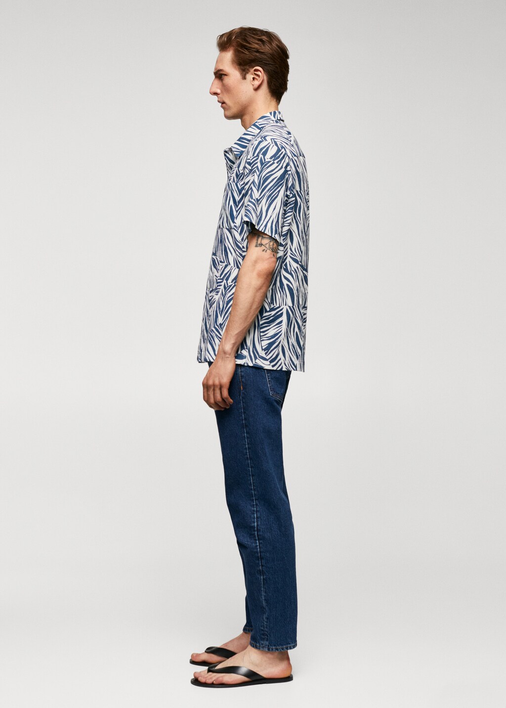 Hawaiian print cotton shirt - Details of the article 2