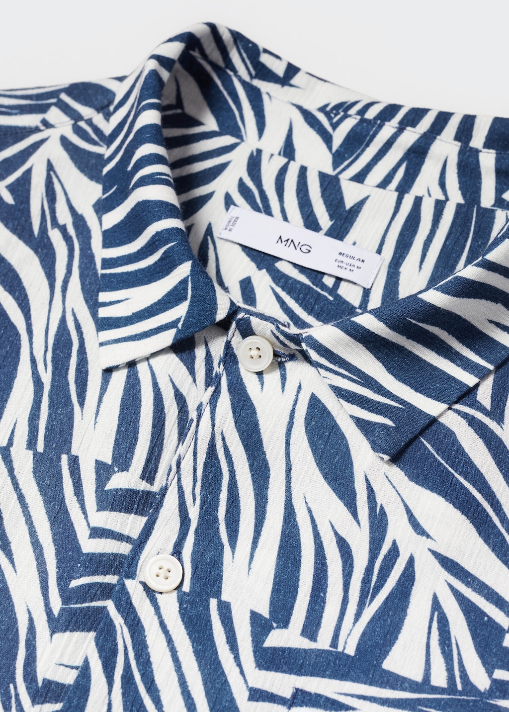 Camisa algodón estampado hawaiano - Detalle del artículo 8