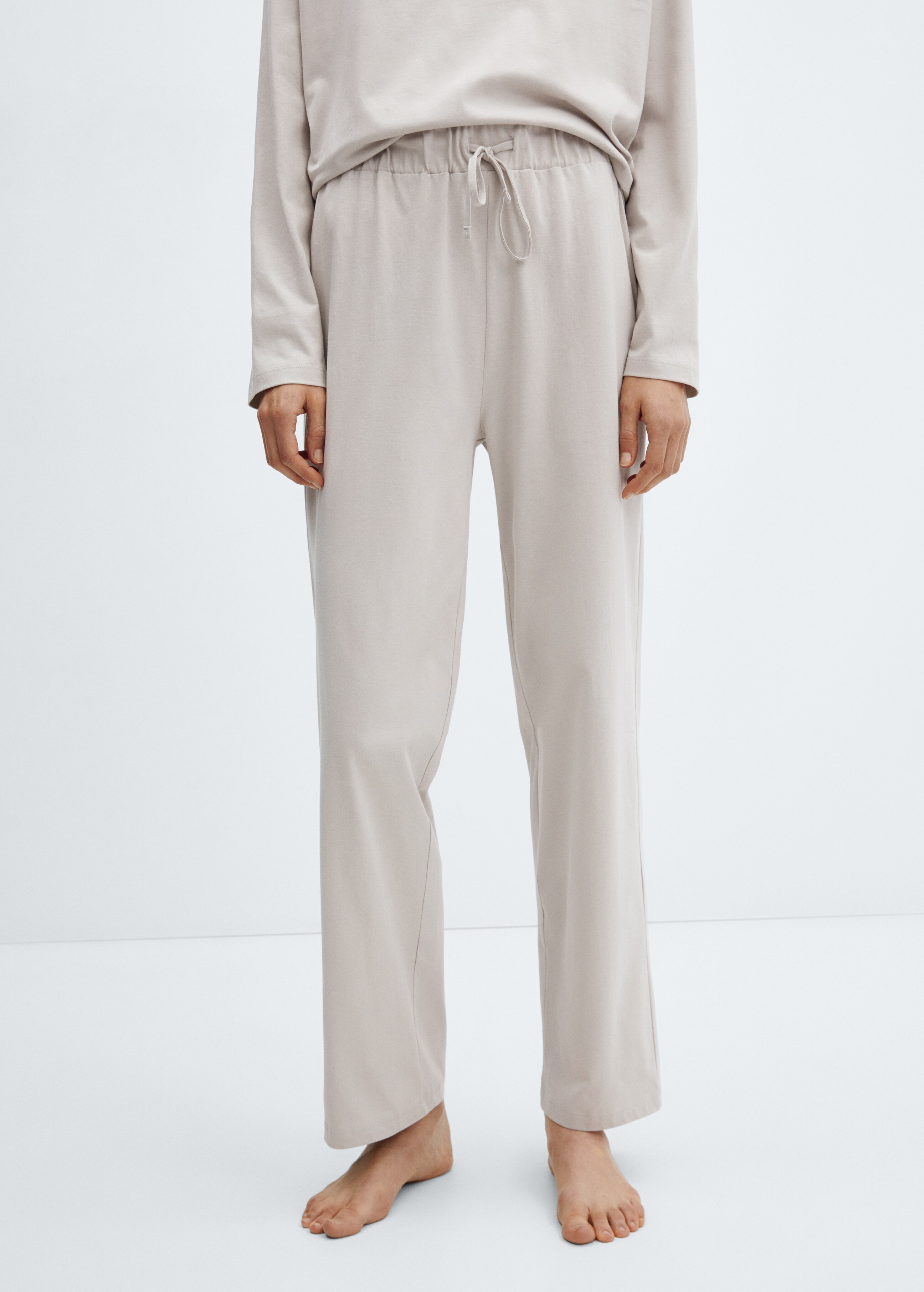 Cotton long pyjamas - Details of the article 6