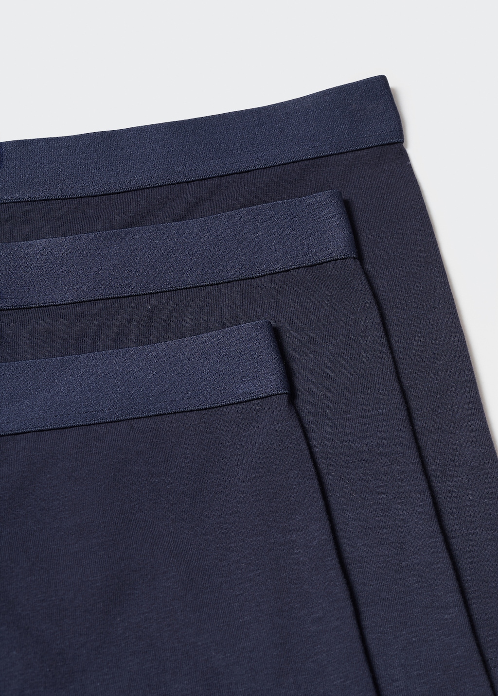 3-pack of blue cotton boxer shorts - Details of the article 0