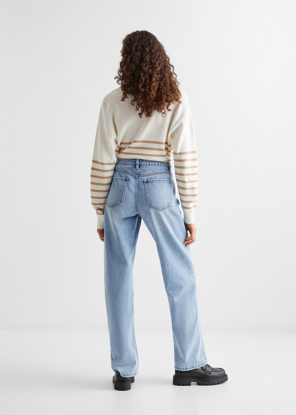 Straight jeans - Reverse of the article