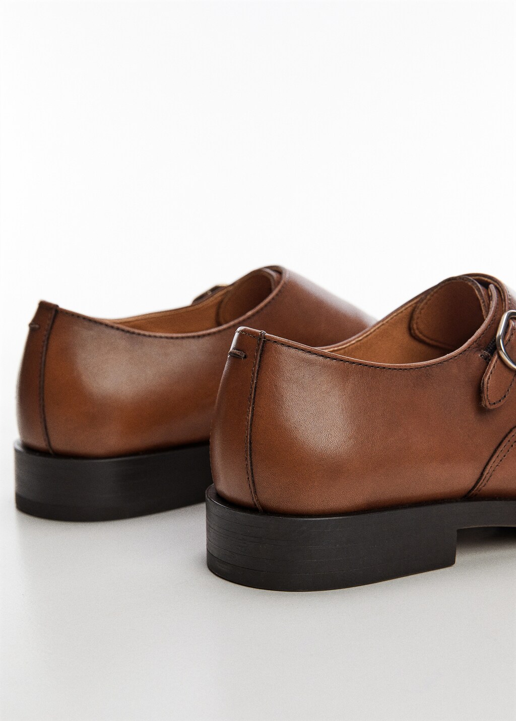 Monk shoes with leather buckle - Details of the article 2