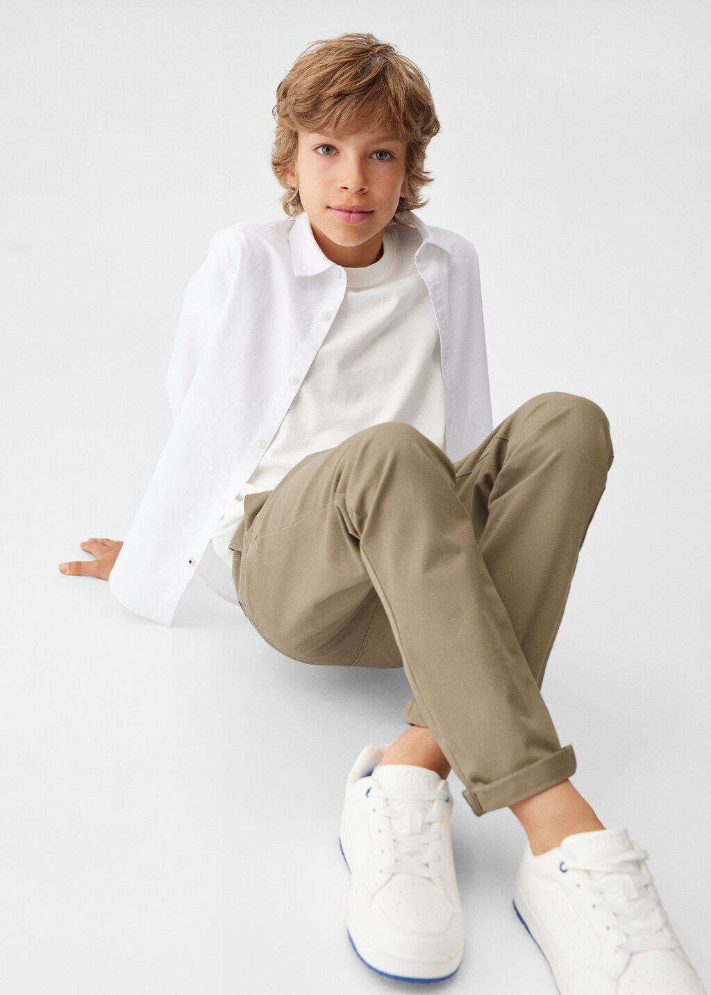 Cotton chinos - Details of the article 2