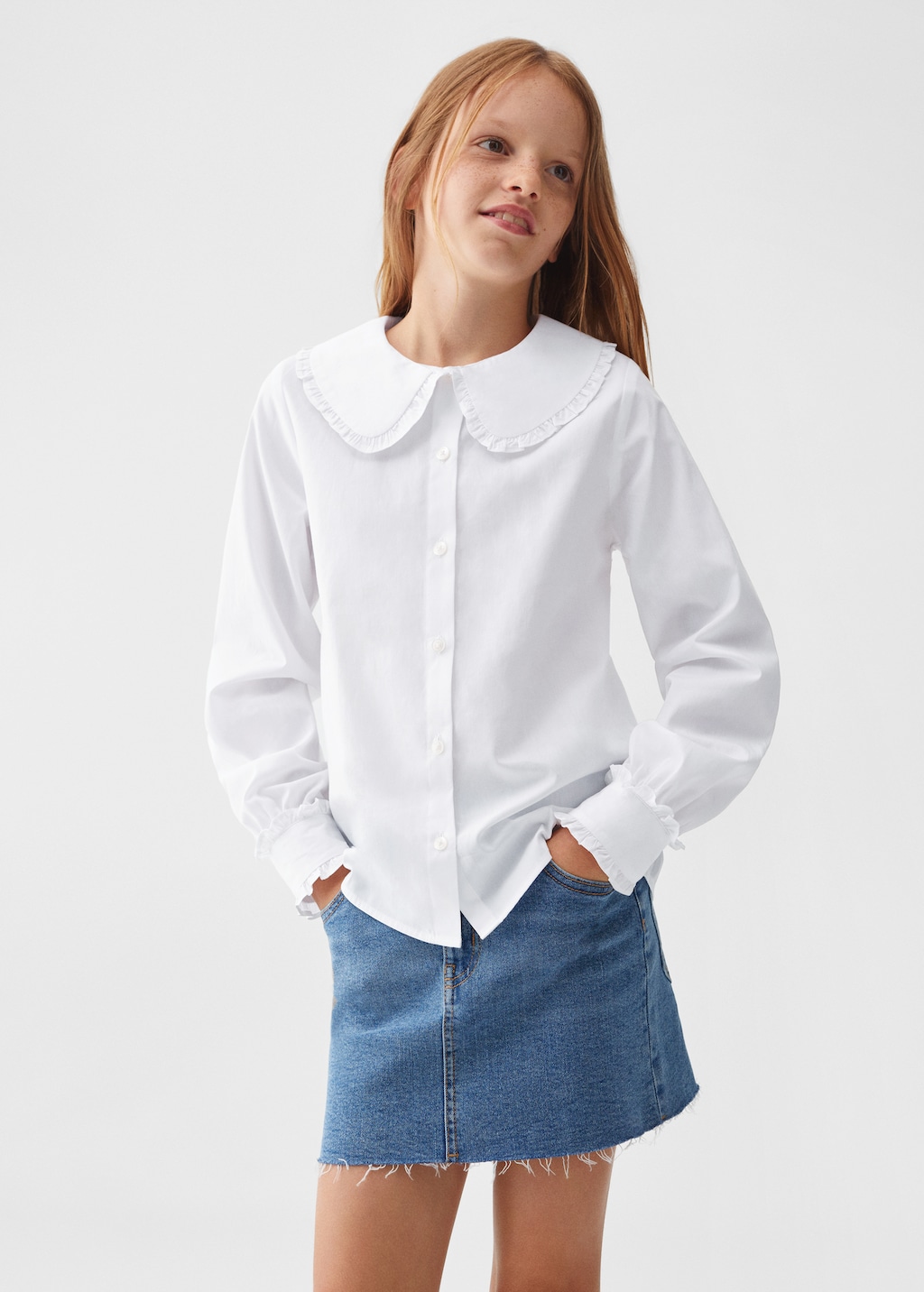 Collared shirt girls best sale