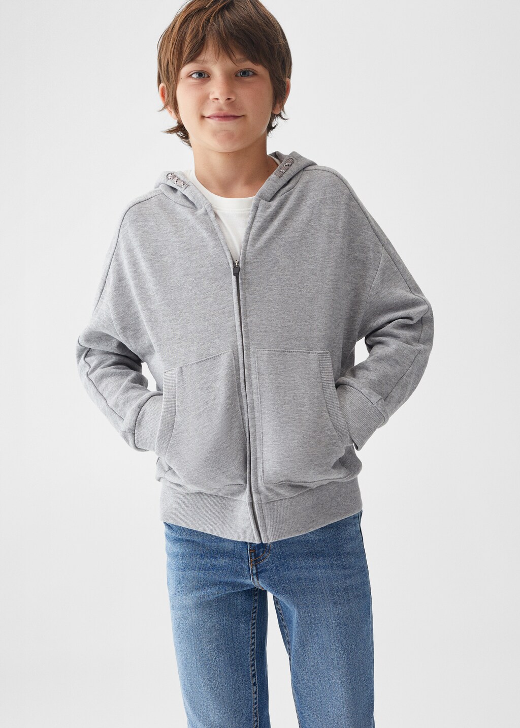 Zipped hoodie - Medium plane