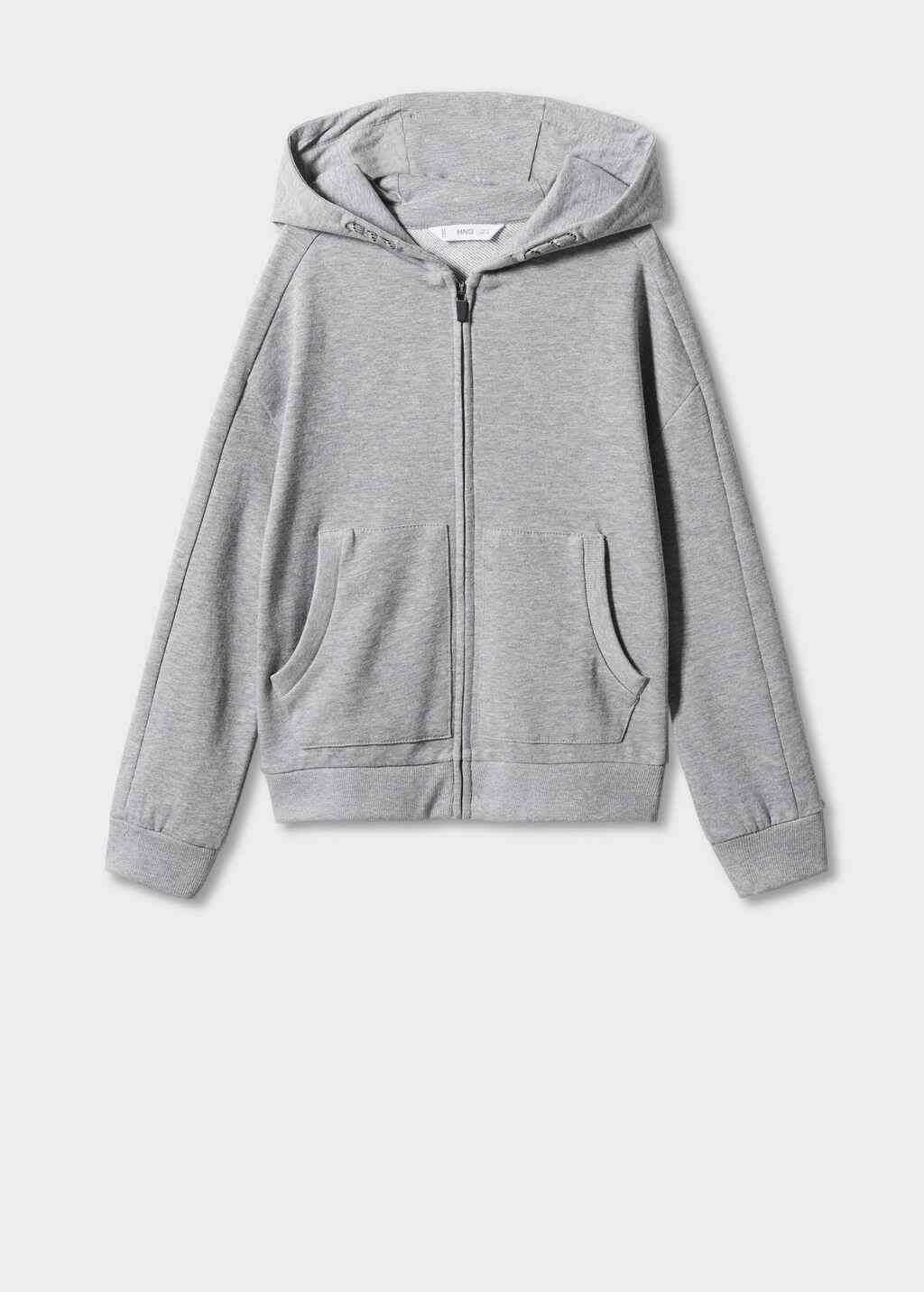 Sweat-shirt zippé à capuche - Article sans modèle