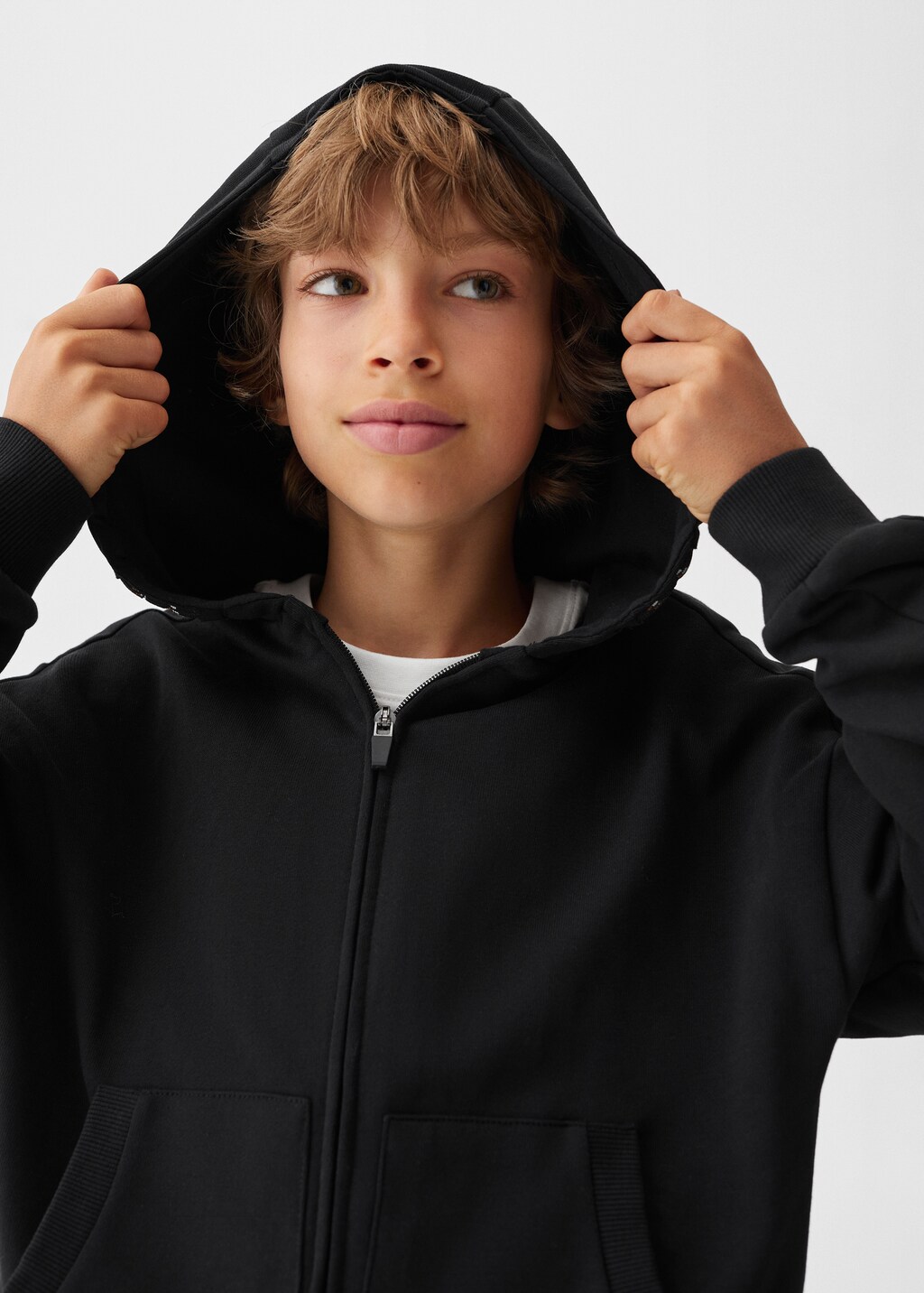 Zipped hoodie - Details of the article 1