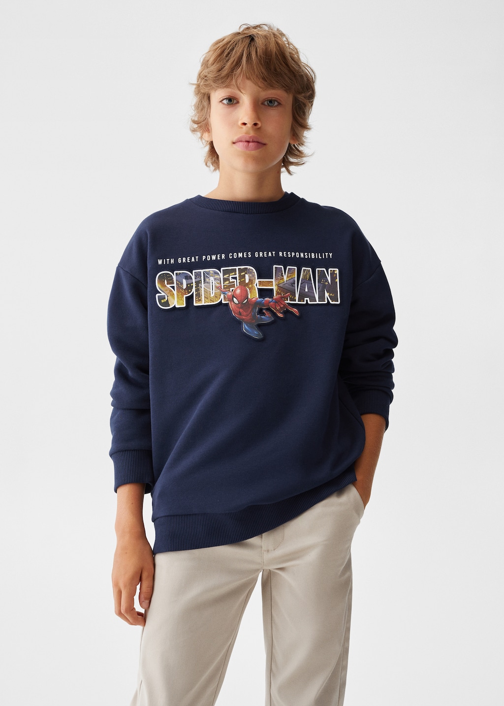 Sweatshirt Spiderman - Mittlere Ansicht