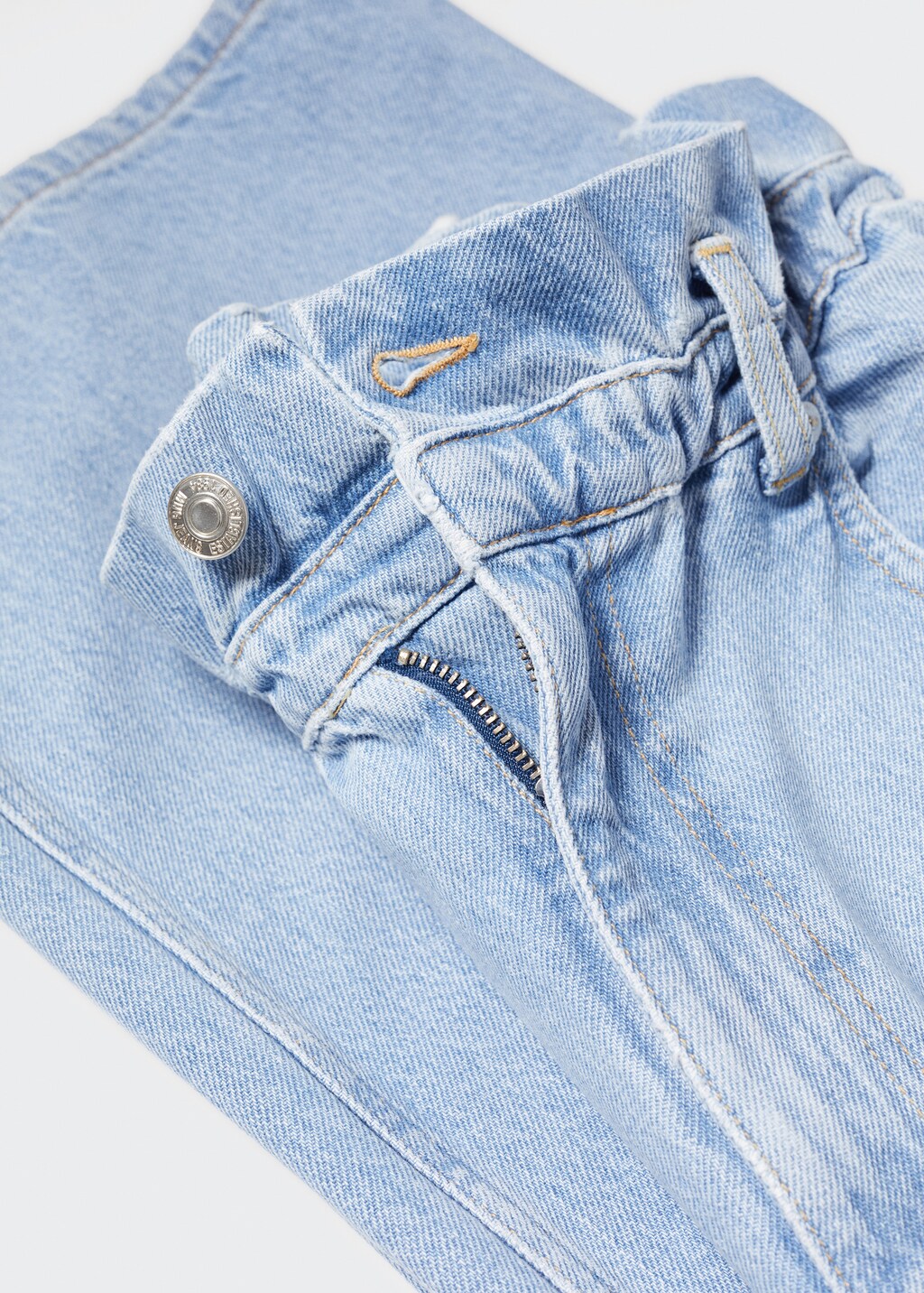 Waist straight Slouchy jeans - Details of the article 8