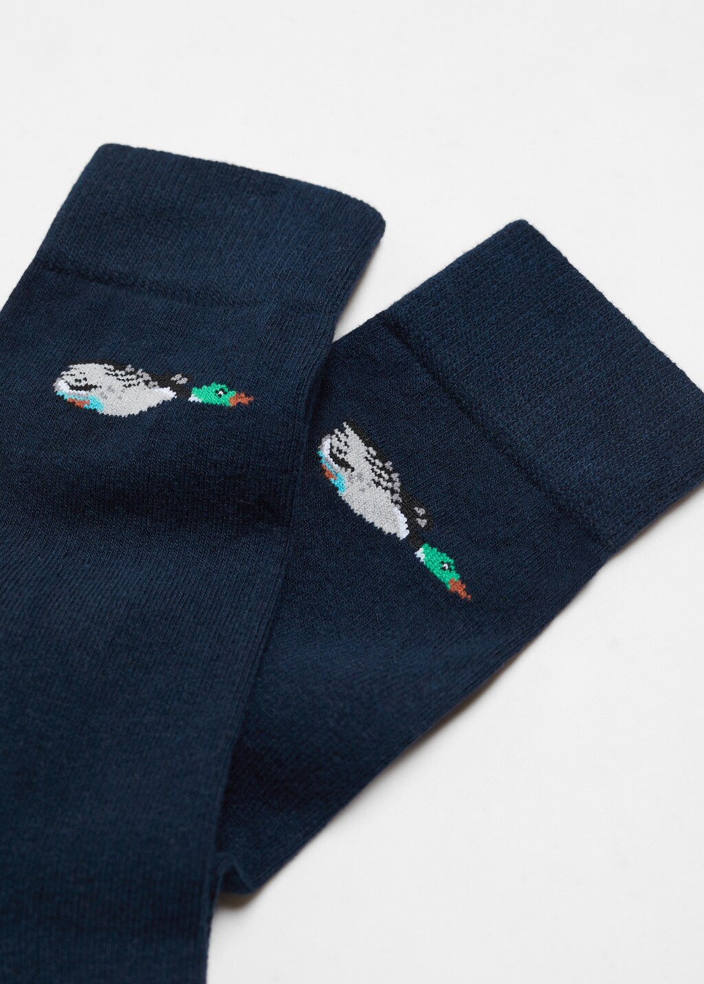 Duck-design cotton socks - Details of the article 8