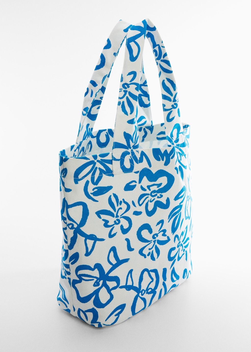 Floral tote bag - Medium plane