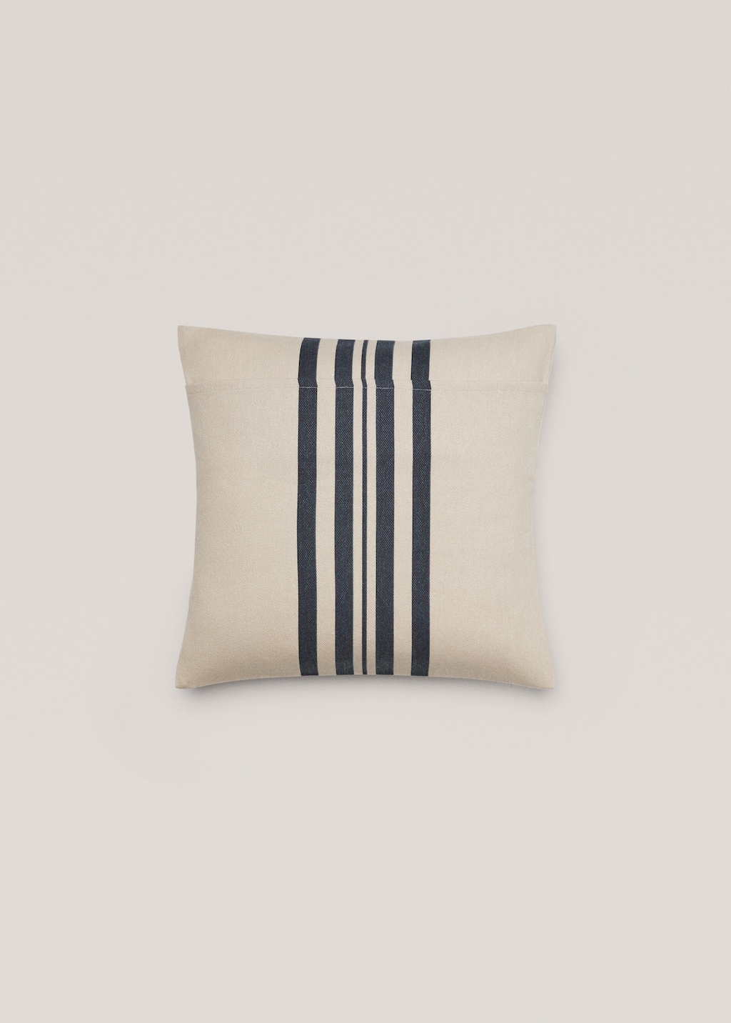 Striped cushion cover 45x45cm - Details of the article 1