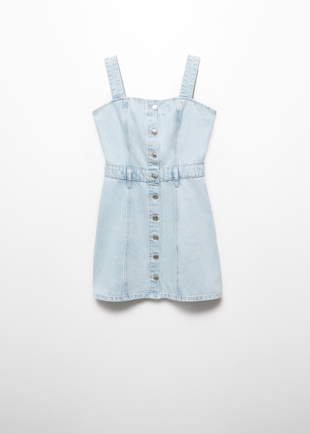 Button denim dress - Article without model