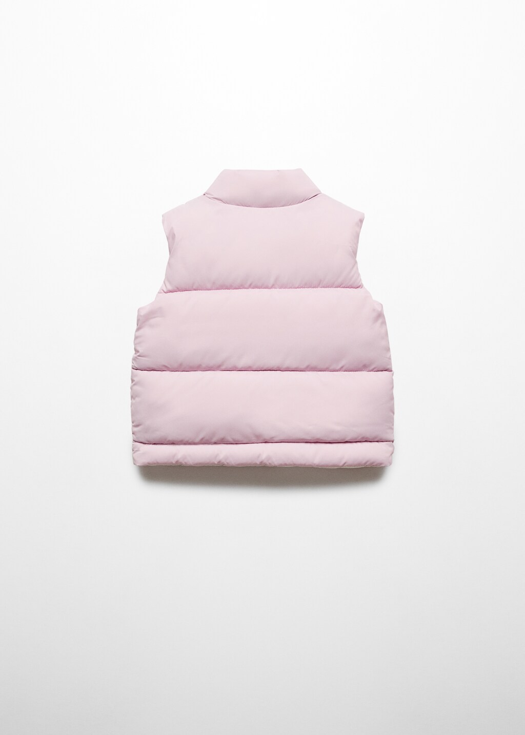 Reversible quilted gilet - Reverse of the article