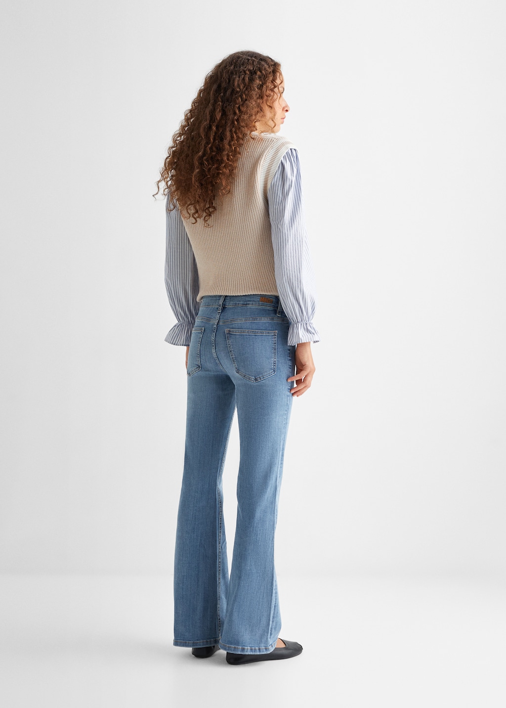 Flared jeans - Reverse of the article