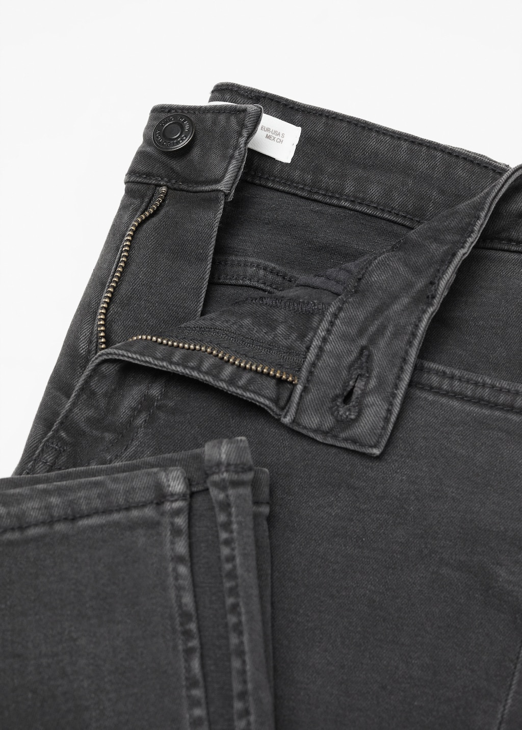 Flared jeans with opening - Details of the article 8