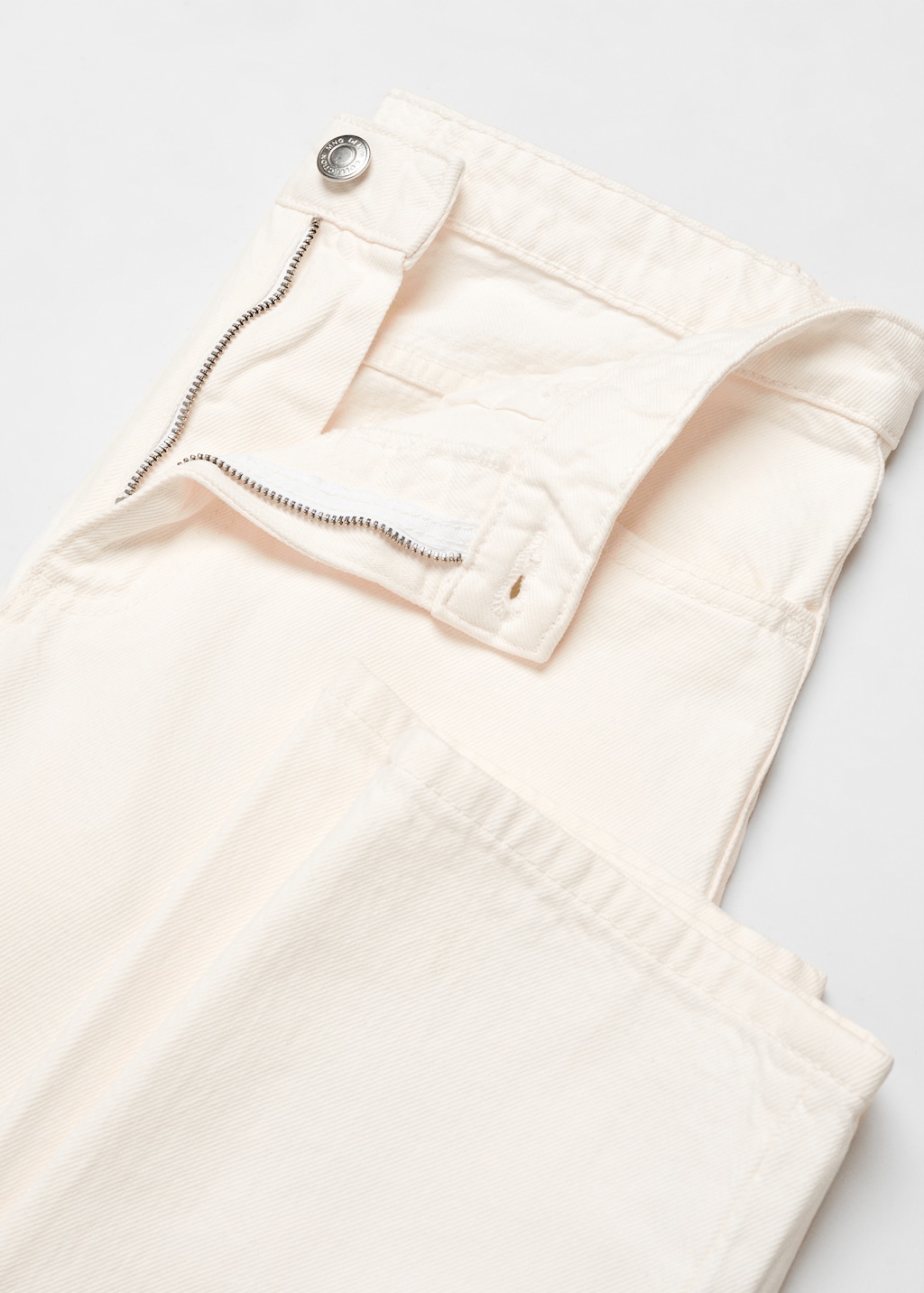 100% cotton mom-fit jeans - Details of the article 8