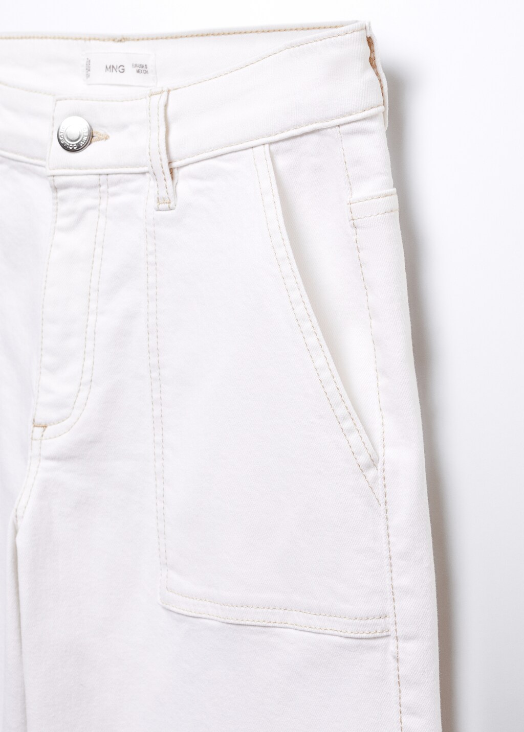 Culotte jeans with pockets - Details of the article 8