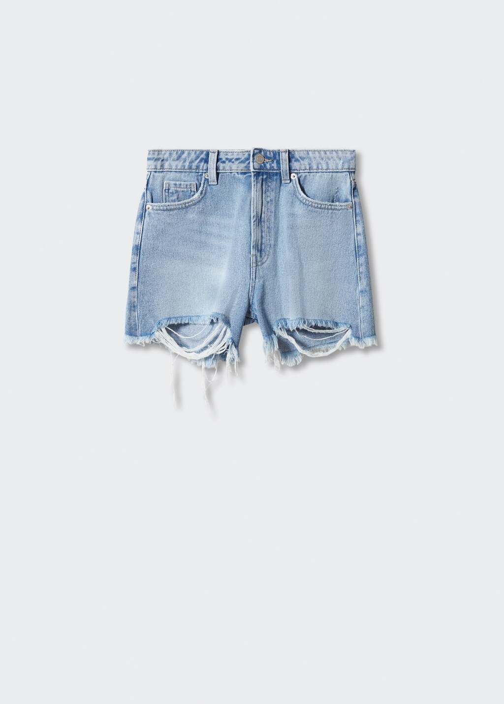 Broken denim shorts - Article without model