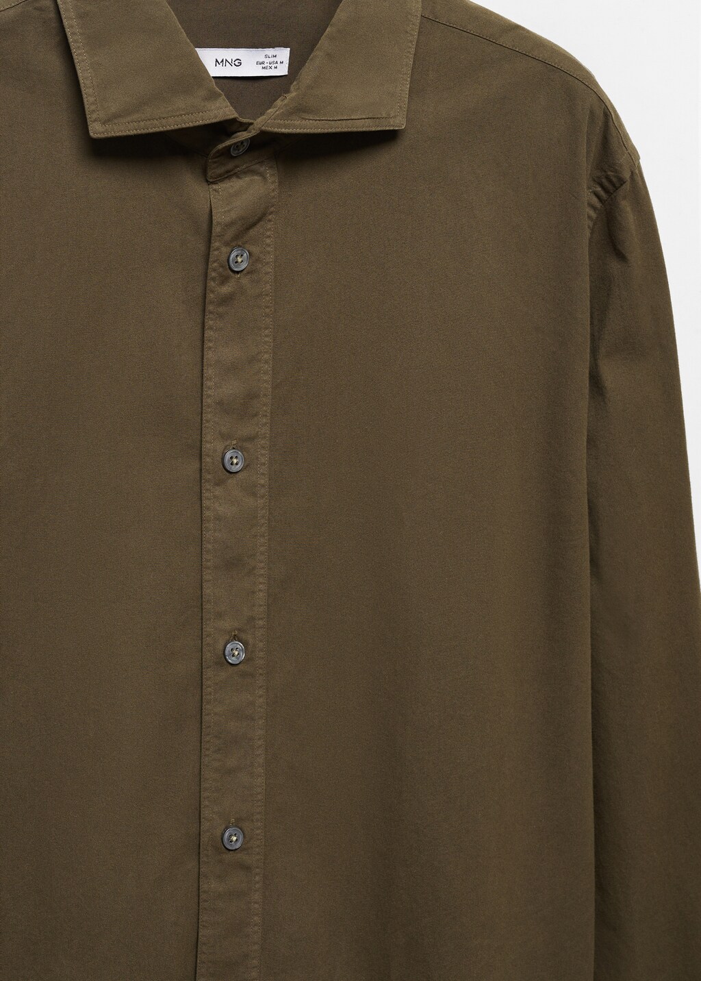 100% cotton slim fit shirt - Details of the article 8