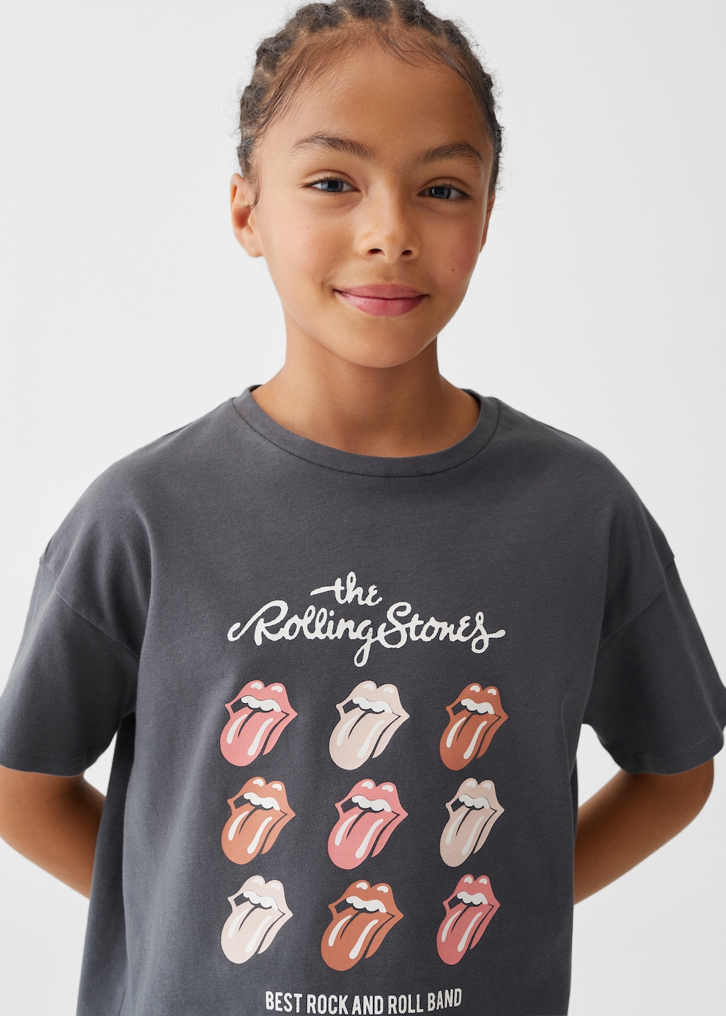 Camiseta niña rolling stones fashion