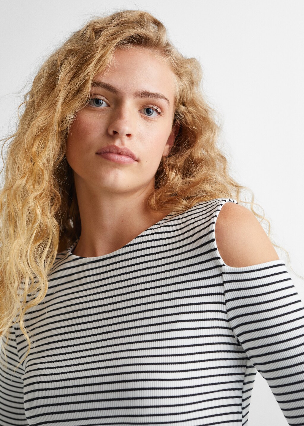 Striped long sleeves t-shirt - Details of the article 1