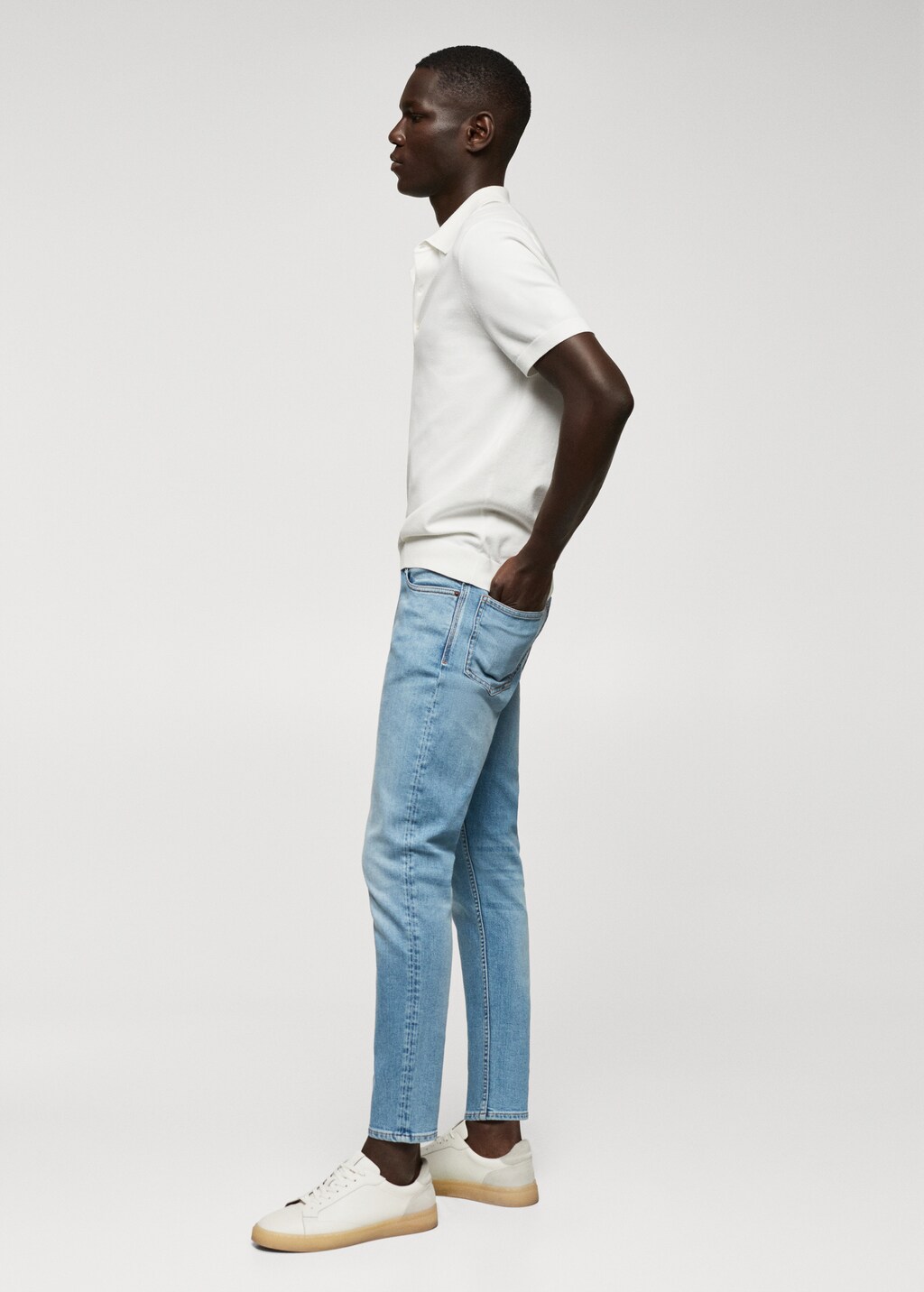 Tom tapered cropped jeans - Details of the article 2