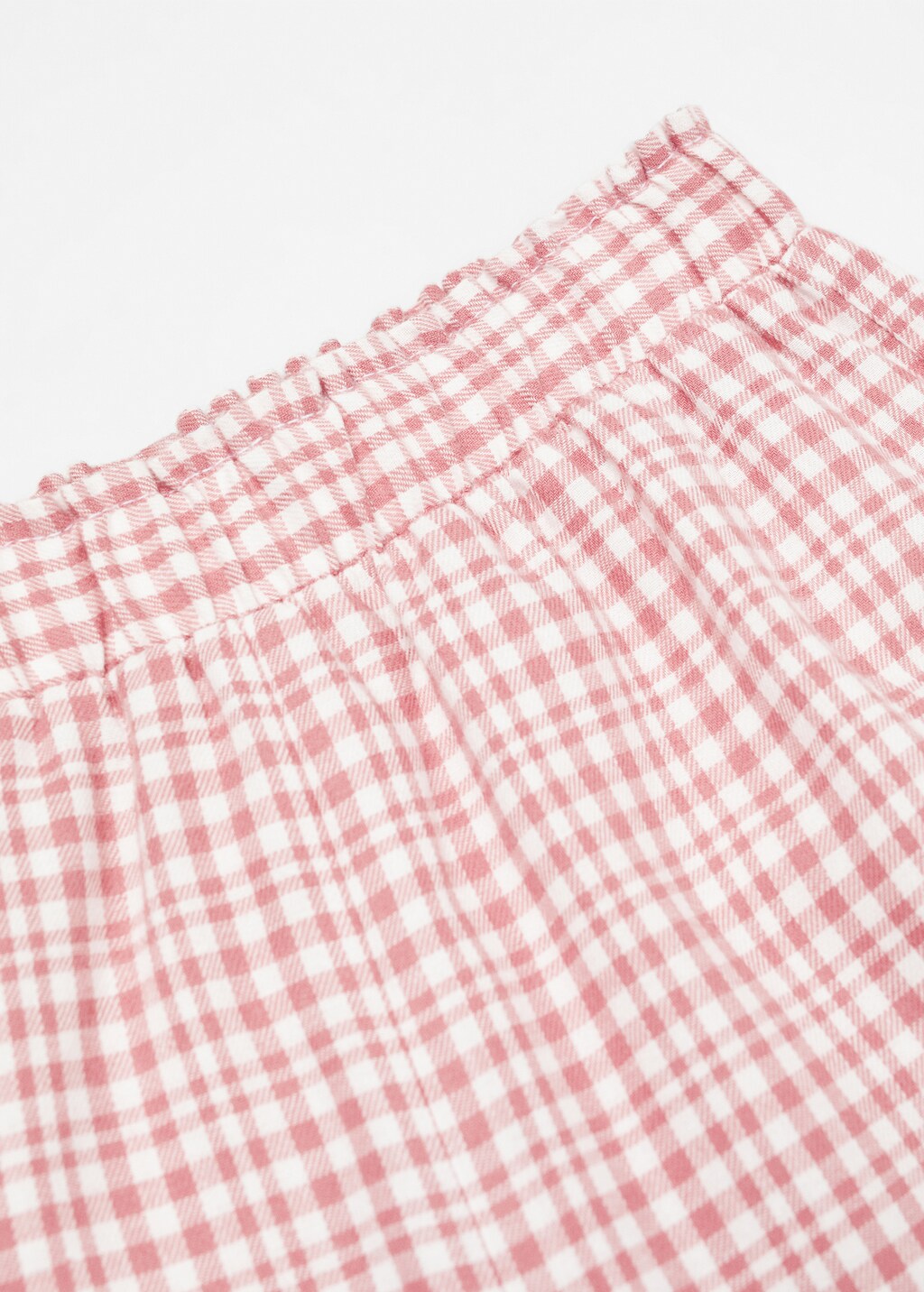 Two-pieces check long pyjamas - Details of the article 0