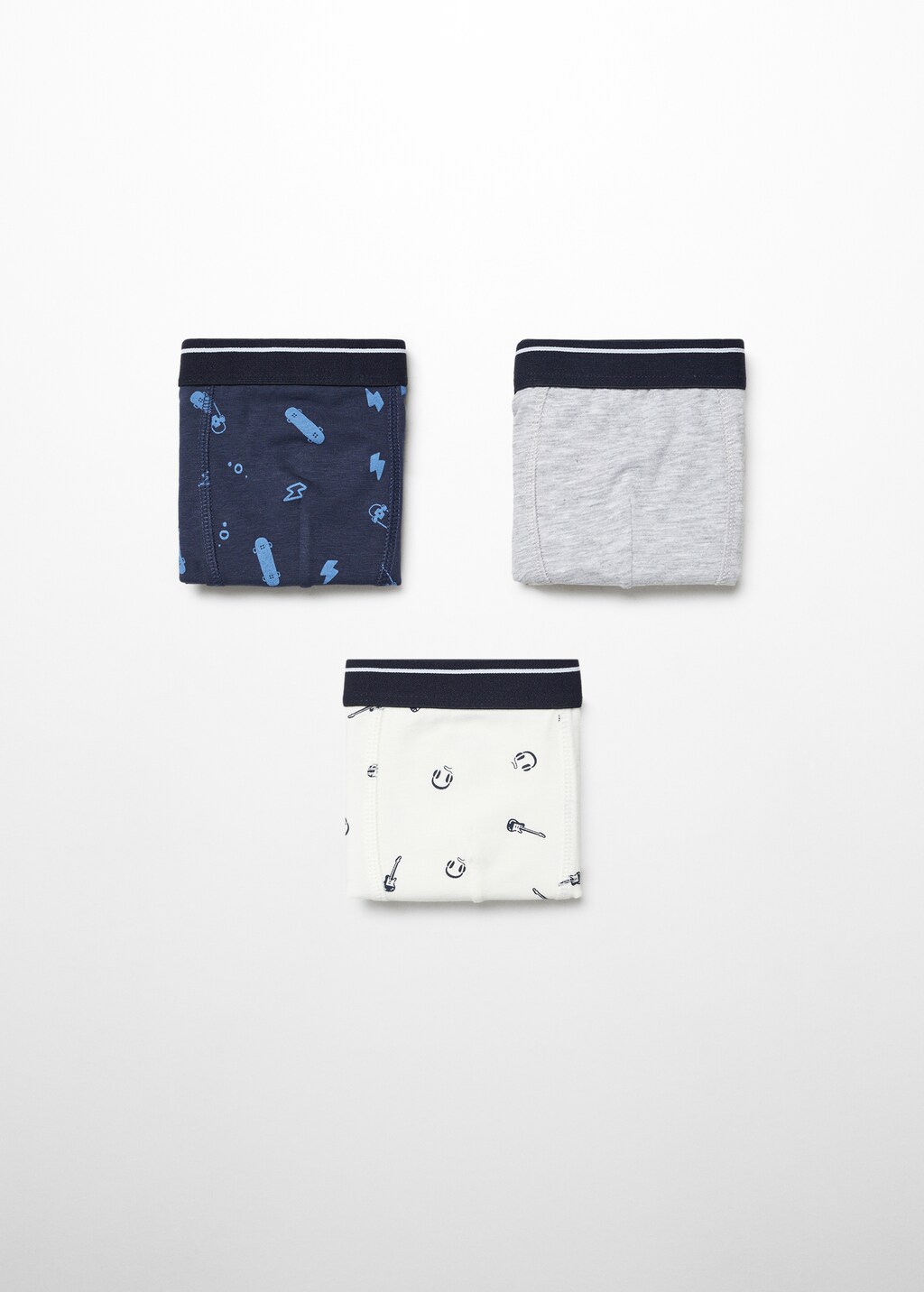 3er-Pack gemusterte Boxershorts - Artikel ohne Model