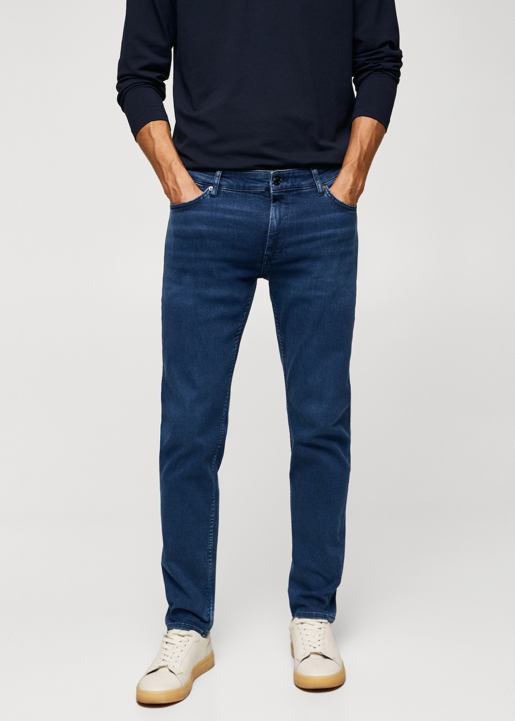 Slim Fit-Jeans Patrick Ultra Soft Touch - Mittlere Ansicht