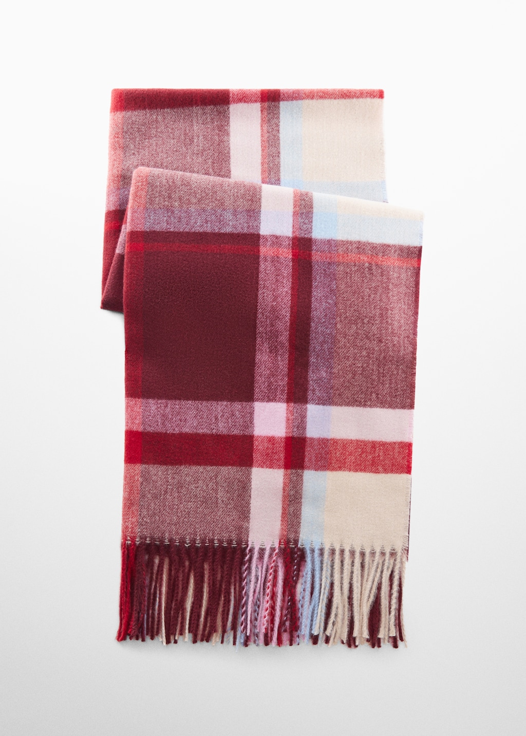 Plaid scarf - Article without model