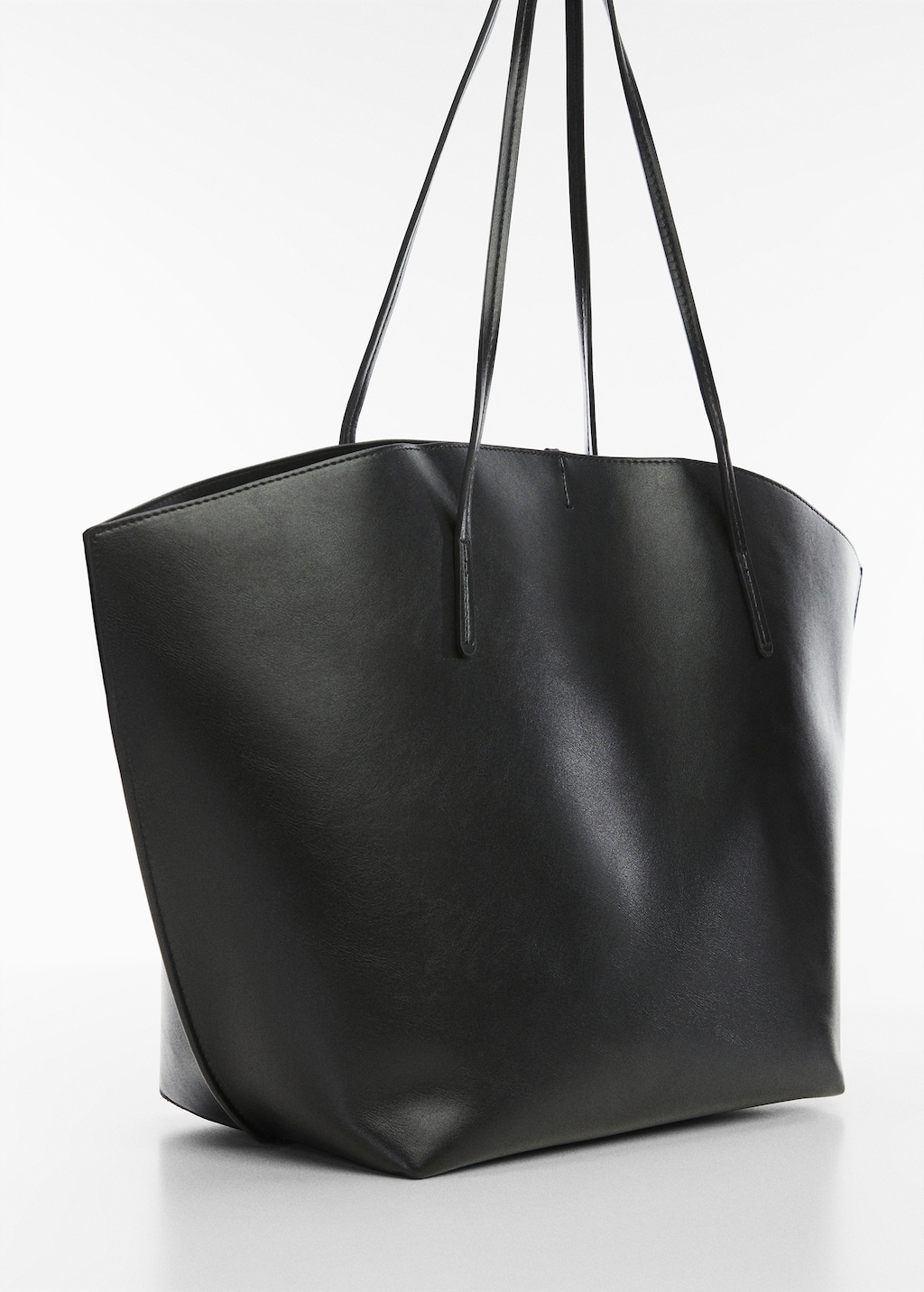 Shopper bag with double handle - Medium plane