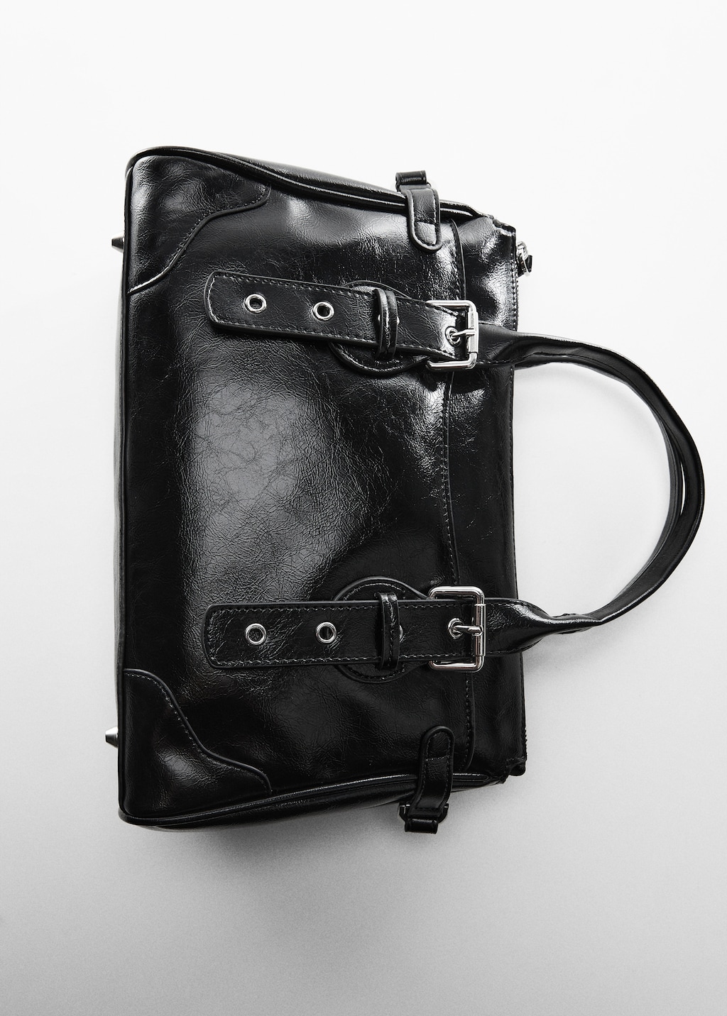 Bag with double handle and buckle - Details of the article 5