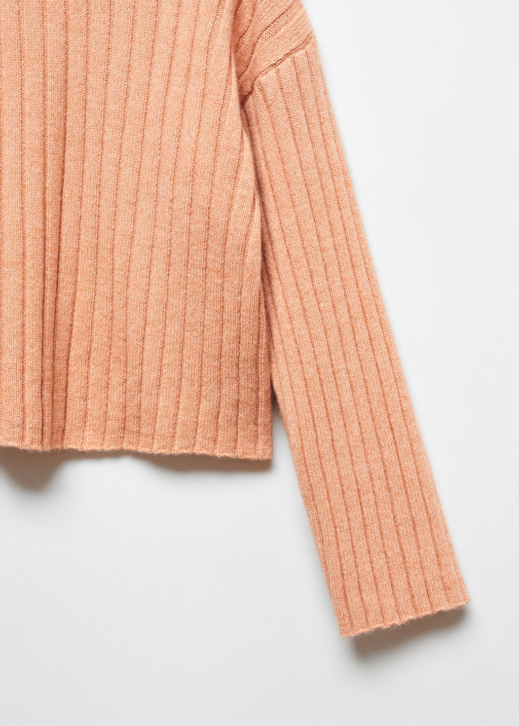 Ribbed round-neck sweater  - Details of the article 8