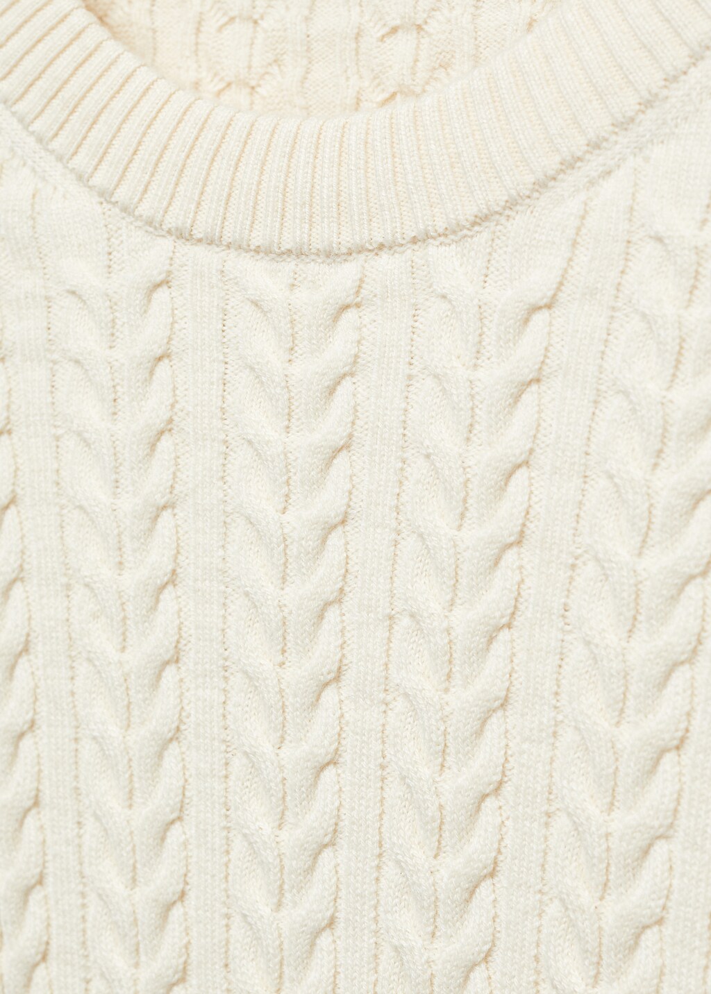 Braided cotton sweater - Details of the article 8