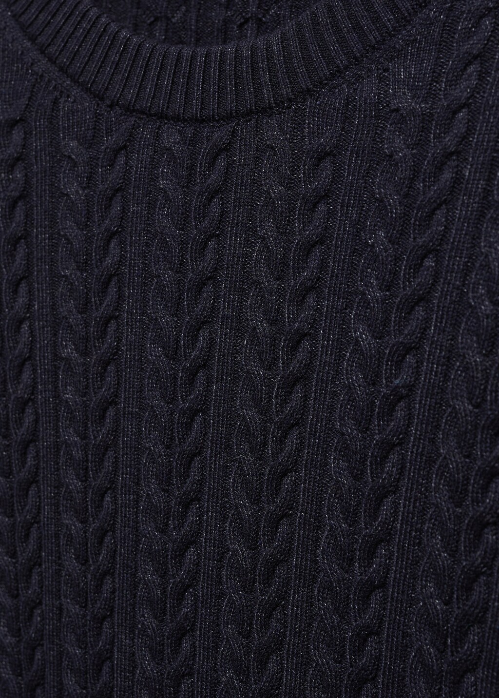 Braided cotton sweater - Details of the article 8