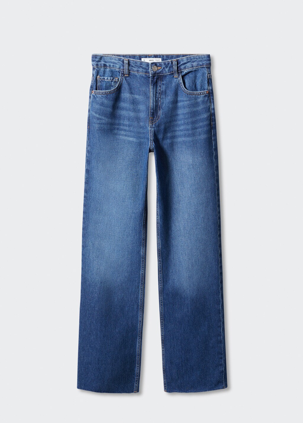 Wideleg mid-rise jeans - Article without model