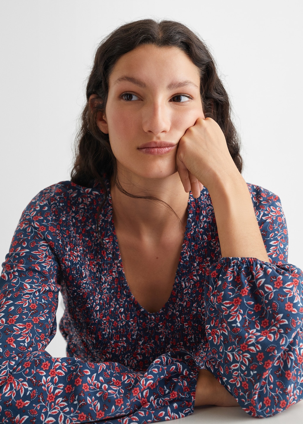 Blouse en imprimé floral - Détail de l'article 1