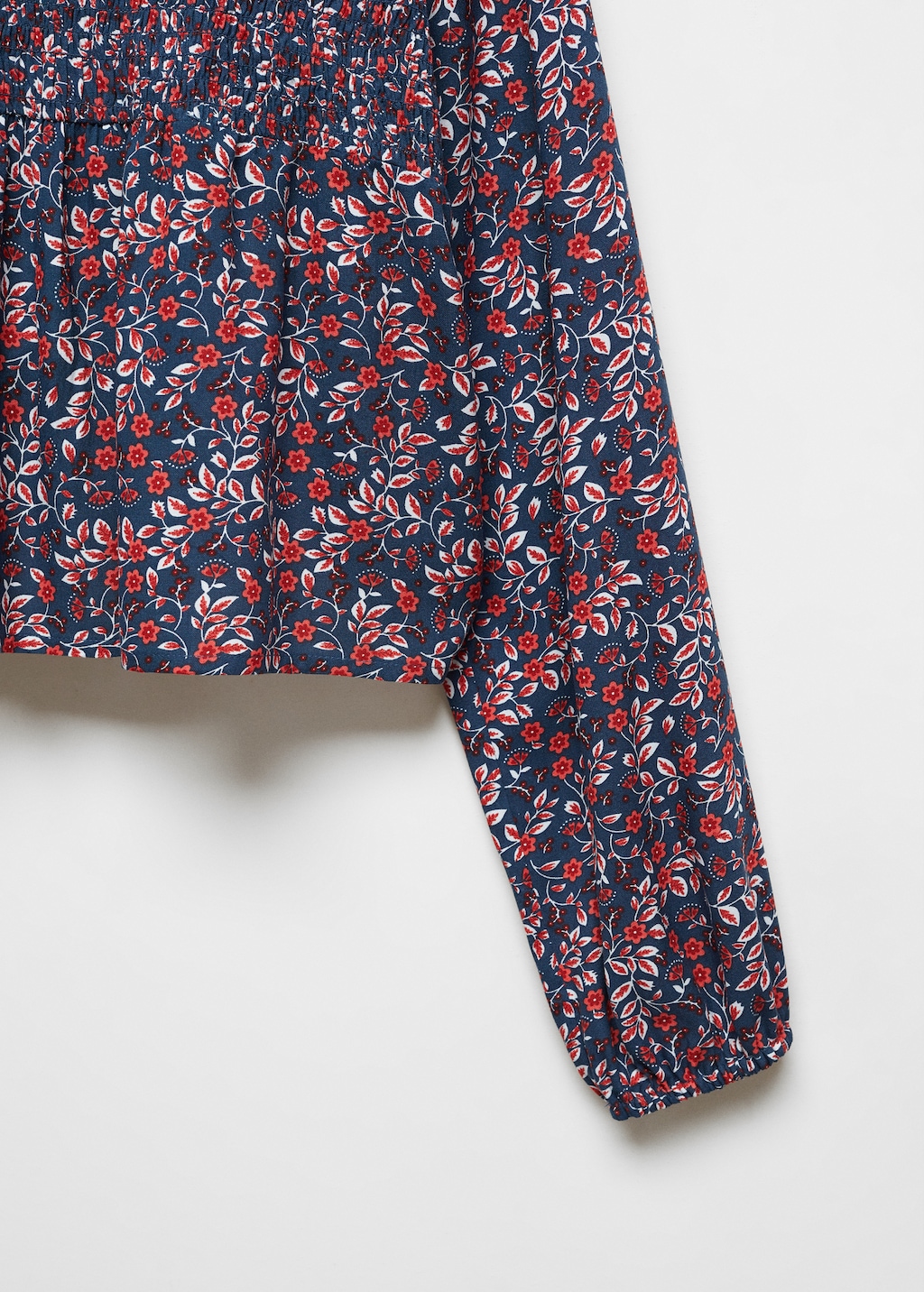 Floral print blouse - Details of the article 8