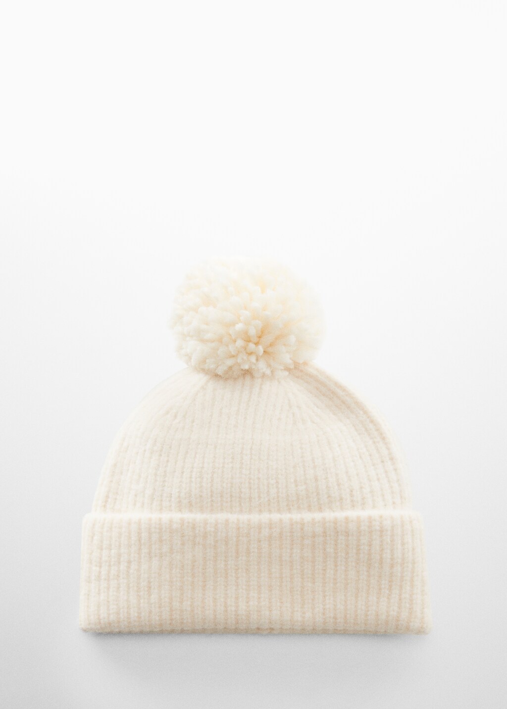 Pom pom cable-knit beanie - Article without model