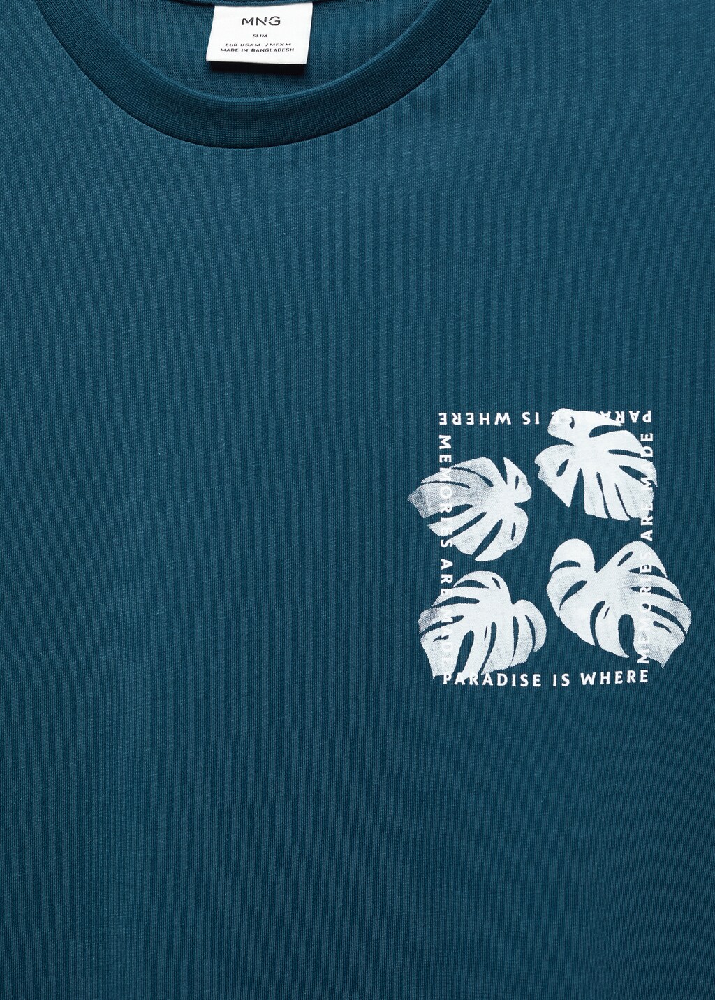 100% cotton printed t-shirt - Details of the article 8