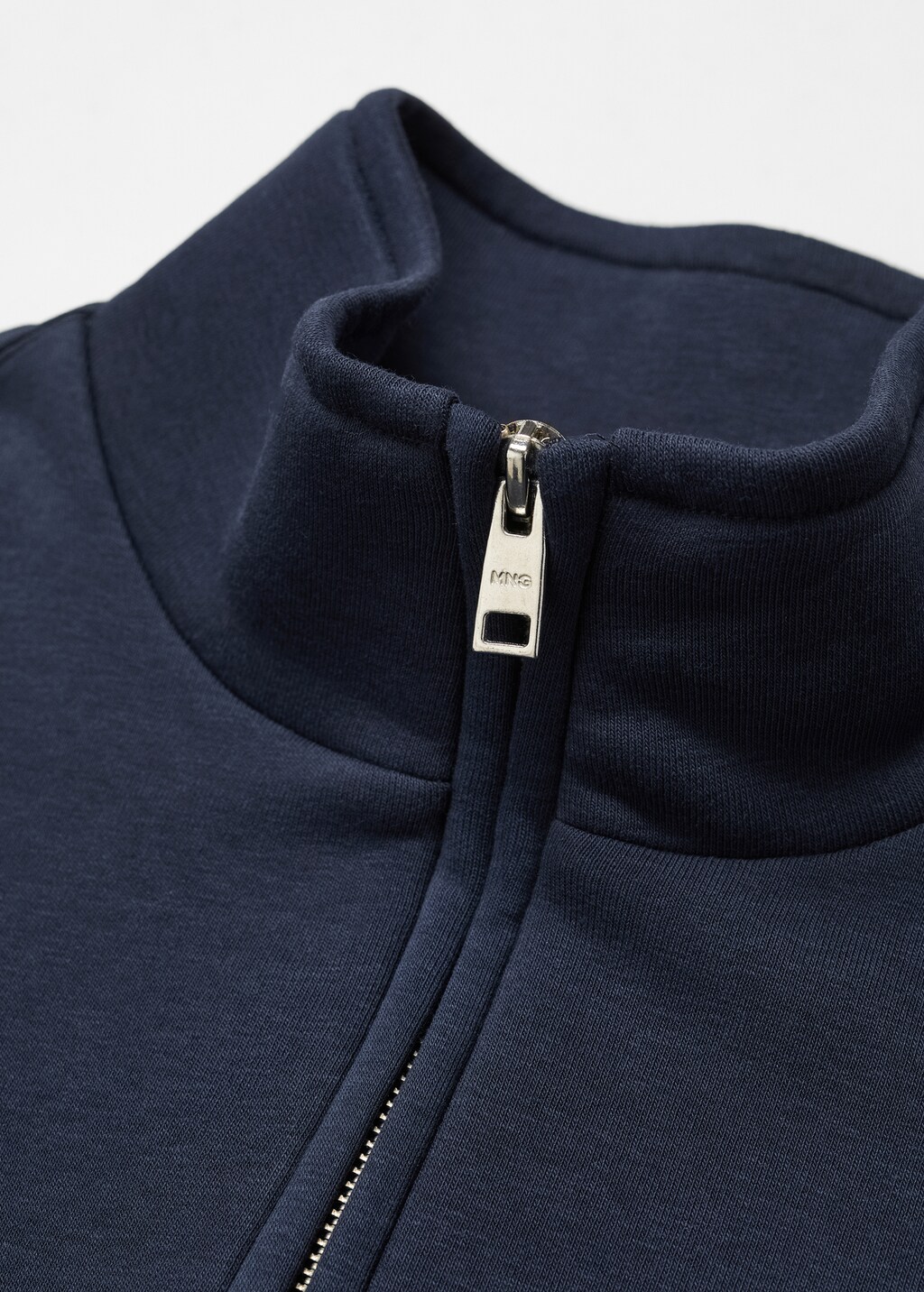 Sudadera algodón cuello cremallera - Detalle del artículo 8