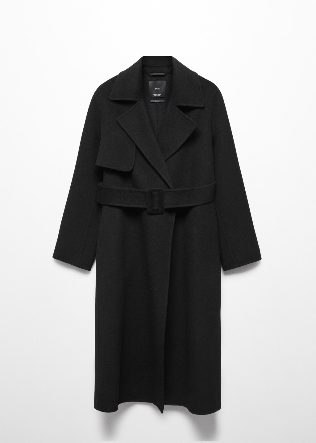 Belted Handmade shops Wool Coat