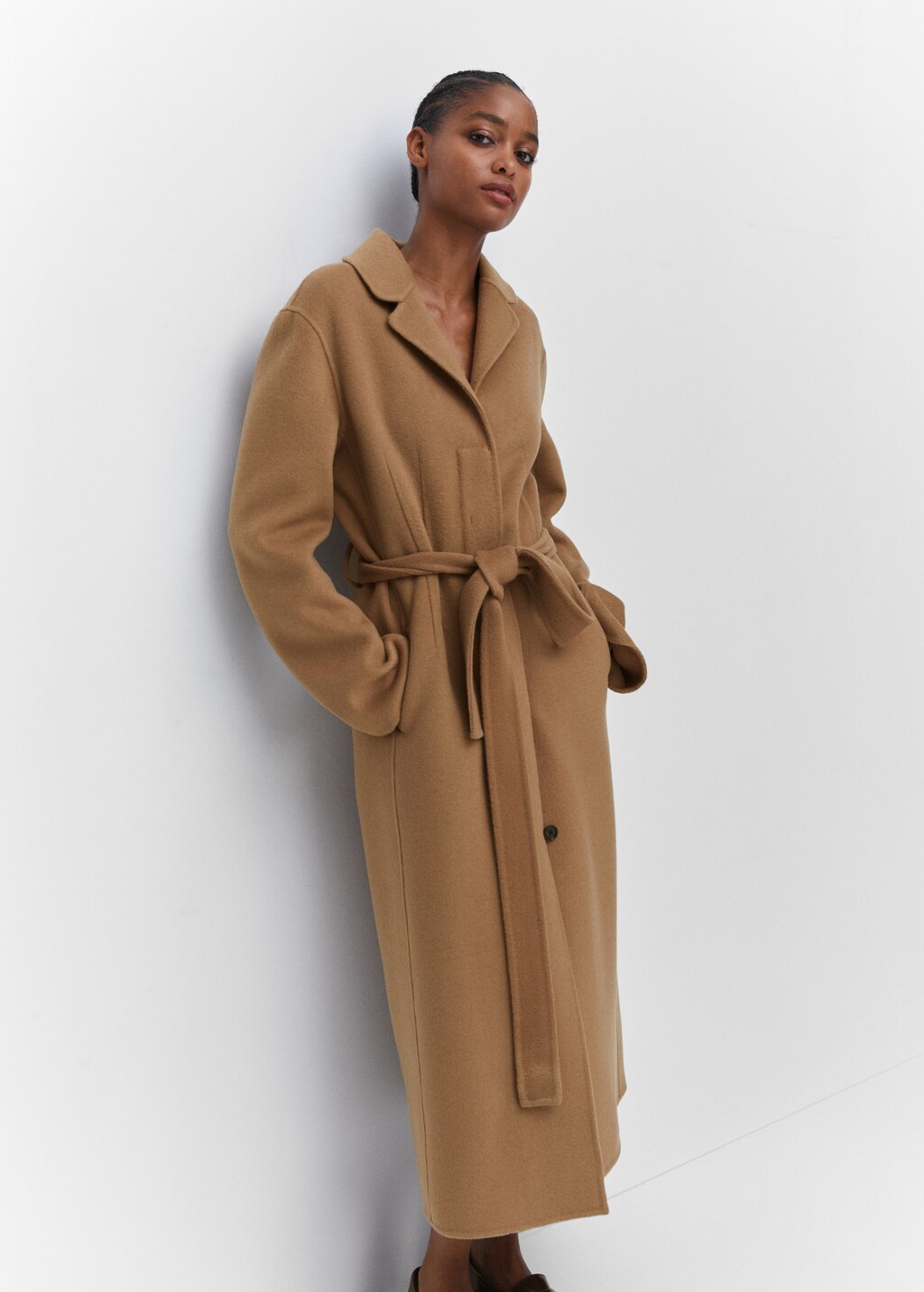 Oversized robe coat best sale