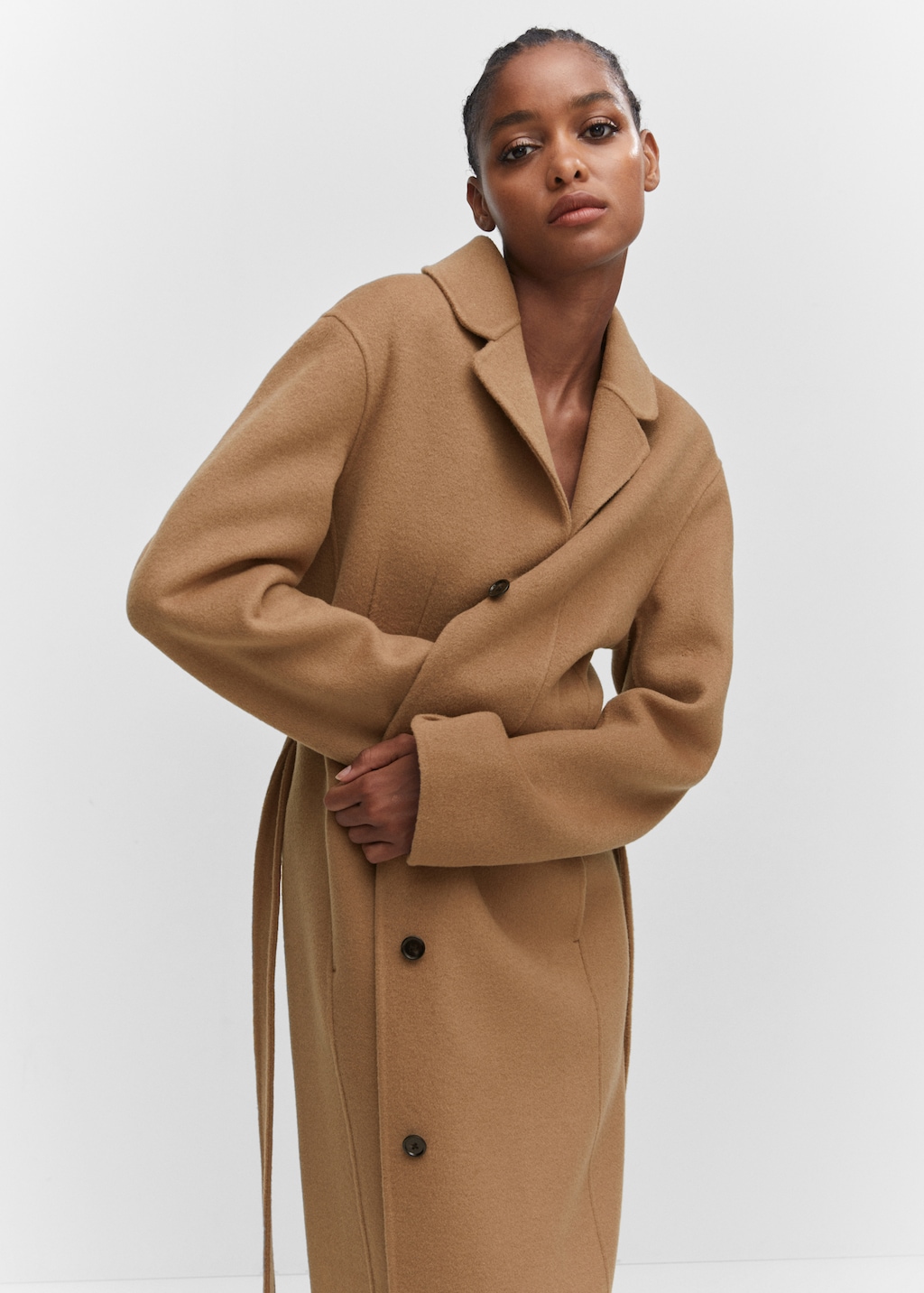 Handmade oversized wool coat - Details of the article 4