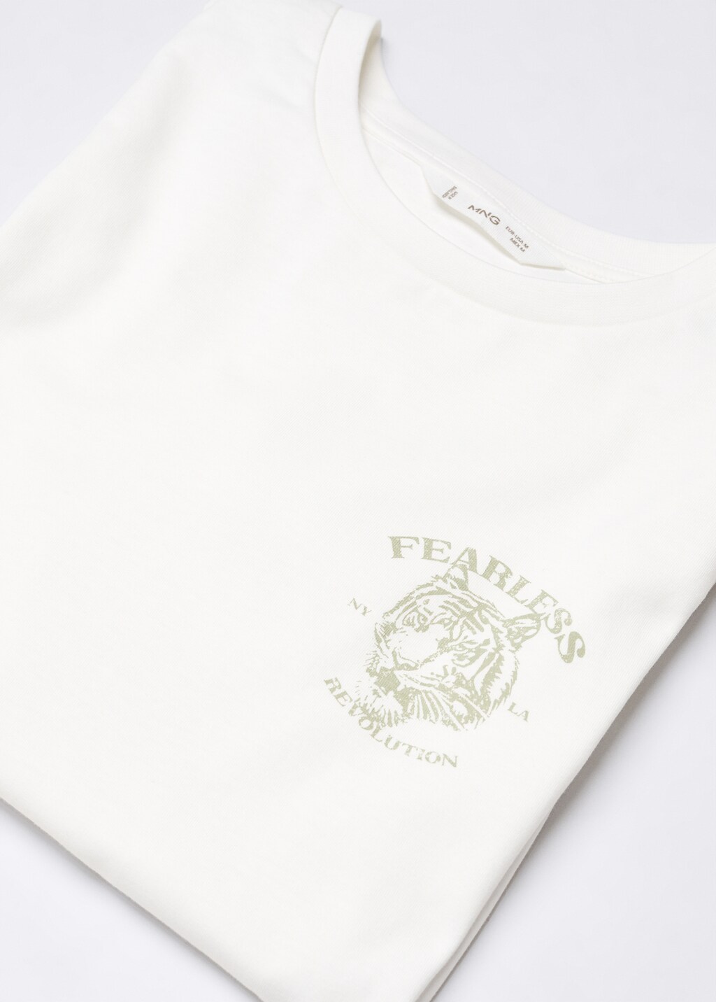 Printed message T-shirt - Details of the article 8