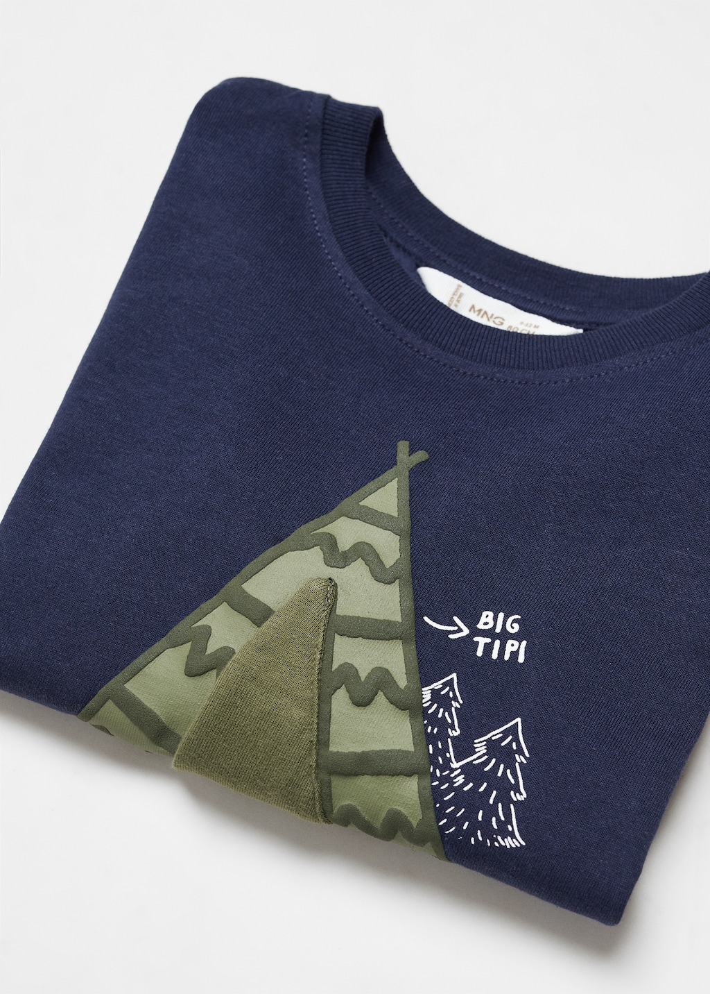 Printed cotton-blend T-shirt - Details of the article 8