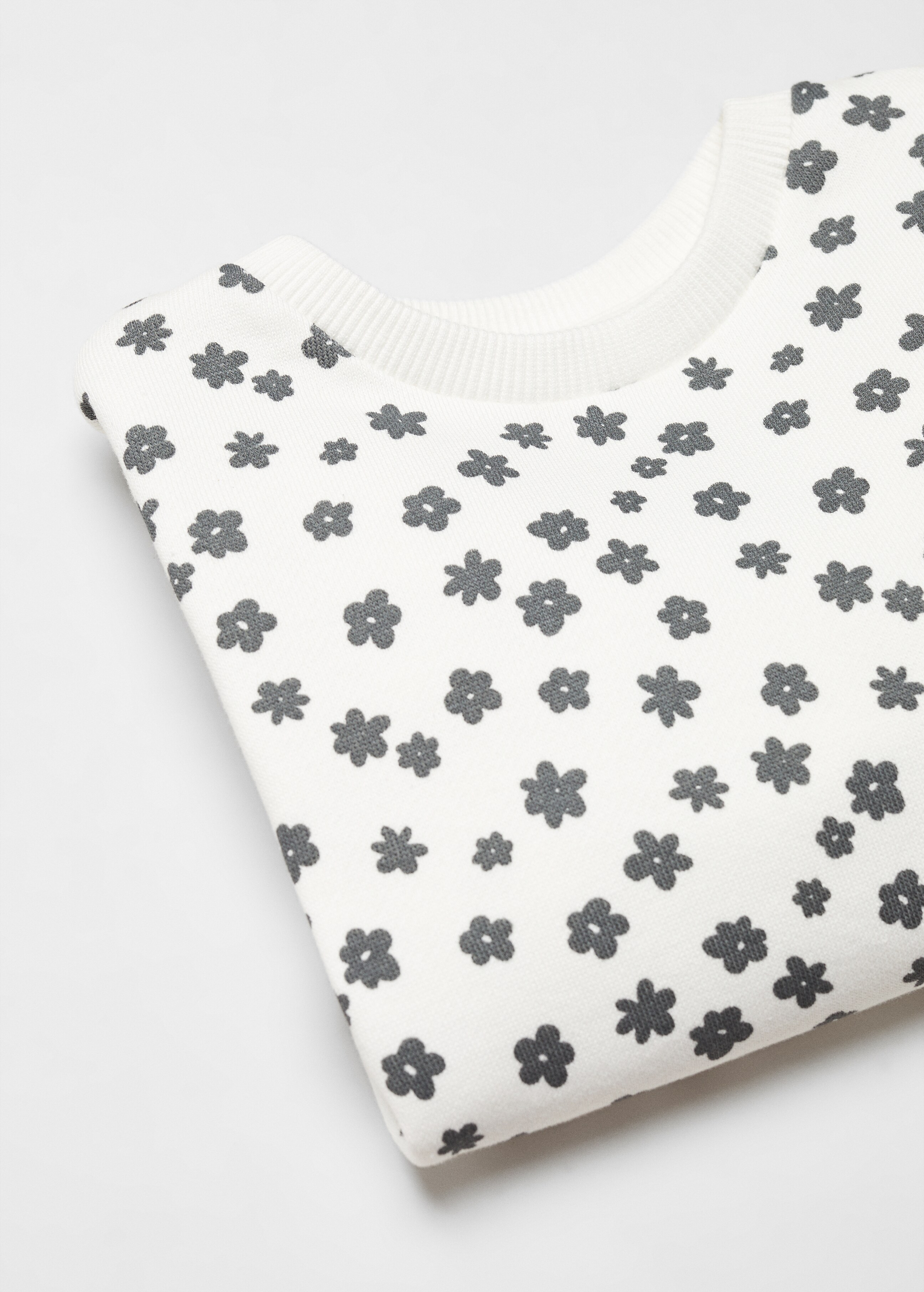 Printed cotton sweatshirt - Details of the article 0