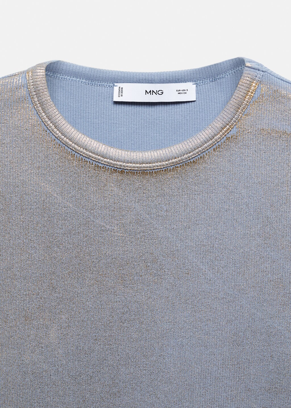 Foil short-sleeved t-shirt - Details of the article 8