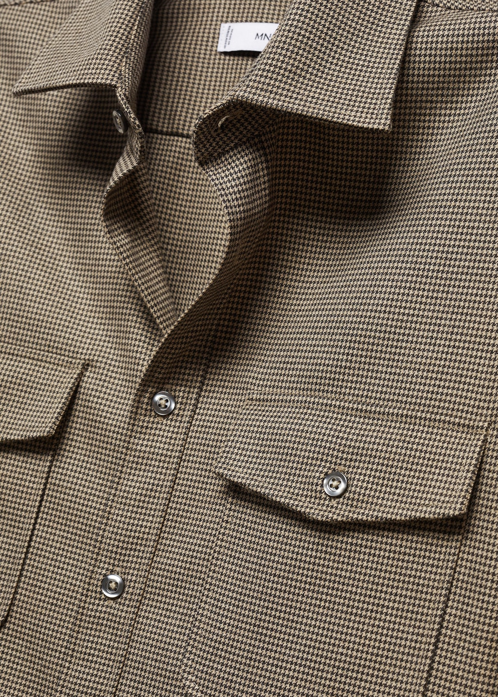 Pocketed cotton overshirt - Details of the article 8